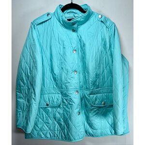 Talbots Plus Diamond Quilted Jacket size 1x
